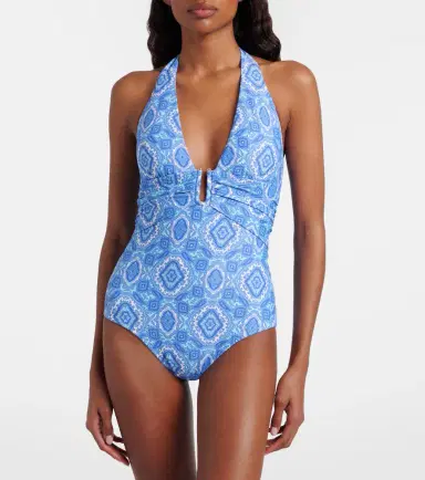 Heidi Klein Mykonos printed swimsuit | Thumbnail 5