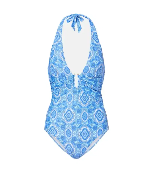 Mykonos printed swimsuit