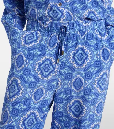 Heidi Klein Mykonos printed silk wide-leg pants | Thumbnail 3