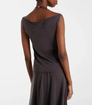 Extreme Cashmere N°469 Breeze wool and cashmere top | Thumbnail 2