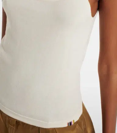 Extreme Cashmere N°471 Britney cotton and cashmere top | Thumbnail 3