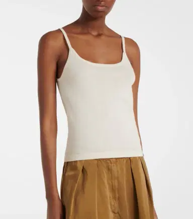Extreme Cashmere N°471 Britney cotton and cashmere top | Thumbnail 4