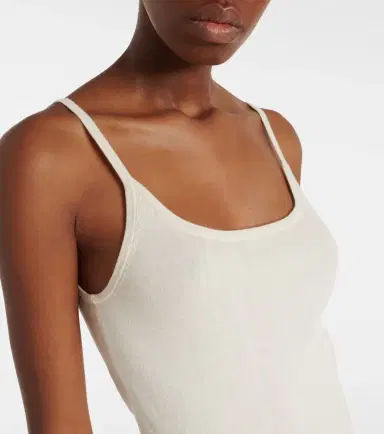 Extreme Cashmere N°471 Britney cotton and cashmere top | Thumbnail 6