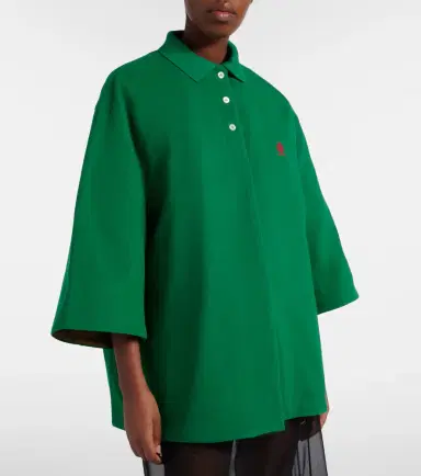 Prada Cotton piqué coat | Thumbnail 2 Prada Cotton piqué coat | Thumbnail 2