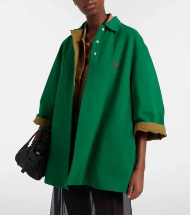 Prada Cotton piqué coat | Thumbnail 4 Prada Cotton piqué coat | Thumbnail 4