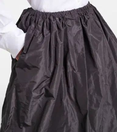 Prada Silk taffeta miniskirt | Thumbnail 2