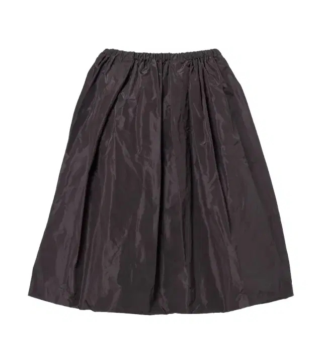 Silk taffeta miniskirt