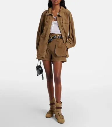 Isabel Marant Marline suede shorts | Thumbnail 5 Isabel Marant Marline suede shorts | Thumbnail 5