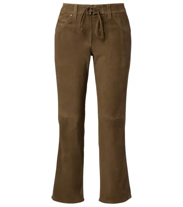Isabel Marant Suede straight-leg pants