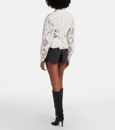 Isabel Marant Barta cotton shorts | Thumbnail 3 Isabel Marant Barta cotton shorts | Thumbnail 3