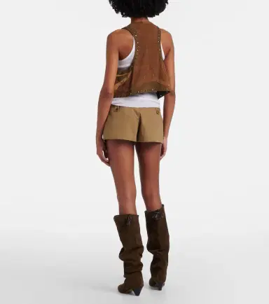 Isabel Marant Barta cotton shorts | Thumbnail 4