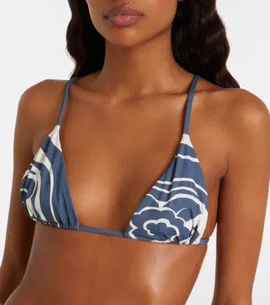 SIR. Lilou printed bikini top | Thumbnail 2