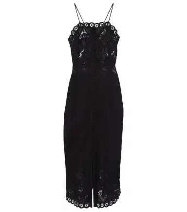 Isabel Marant Nelsane cotton and linen midi dress | Thumbnail 1 Isabel Marant Nelsane cotton and linen midi dress | Thumbnail 1