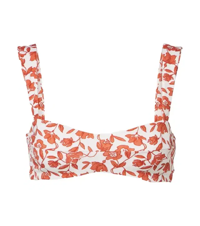 Chloe floral bandean bikini top Chloe floral bandean bikini top