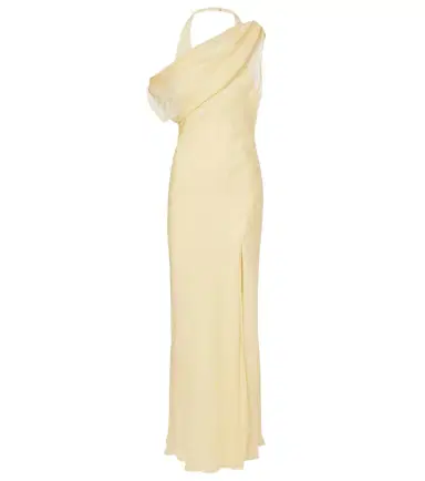 SIR. Strobe off-shoulder maxi dress | Thumbnail 1