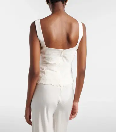 Posse Cove embroidered tulle top | Thumbnail 4 Posse Cove embroidered tulle top | Thumbnail 4