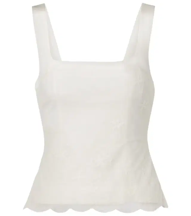 Posse Cove embroidered tulle top