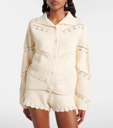 Posse Dylan crochet cardigan | Thumbnail 4