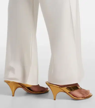 Posse Cove silk-blend straight pants | Thumbnail 3