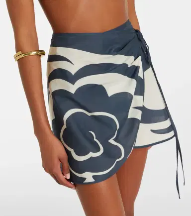 SIR. Lilou printed cotton beach cover-up | Thumbnail 3