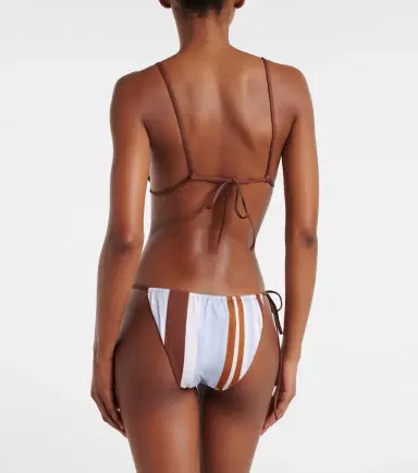SIR Marais striped triangle bikini top | Thumbnail 3
