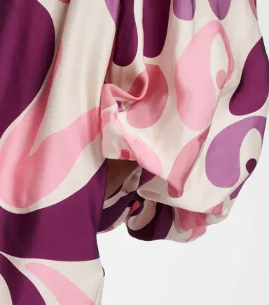 ADRIANA DEGREAS Printed satin minidress | Thumbnail 4 ADRIANA DEGREAS Printed satin minidress | Thumbnail 4