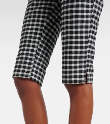 Posse Chiara gingham cotton-blend capri pants | Thumbnail 2 Posse Chiara gingham cotton-blend capri pants | Thumbnail 2