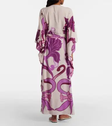 ADRIANA DEGREAS Printed beach cover-up | Thumbnail 5