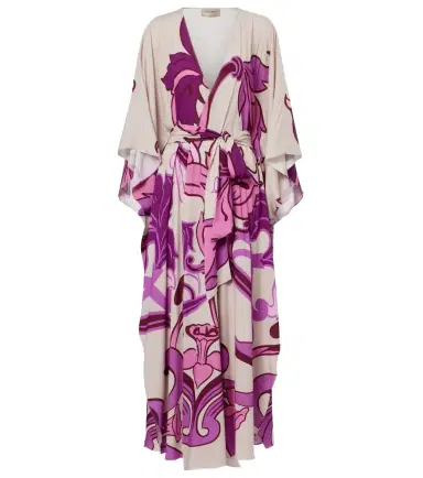 ADRIANA DEGREAS Printed beach cover-up | Thumbnail 1