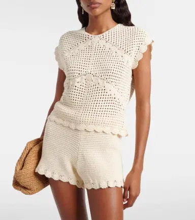 Posse Dylan crochet scalloped top | Thumbnail 3 Posse Dylan crochet scalloped top | Thumbnail 3
