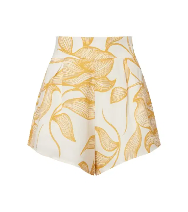 Adriana Degreas Foliage printed wide-leg shorts