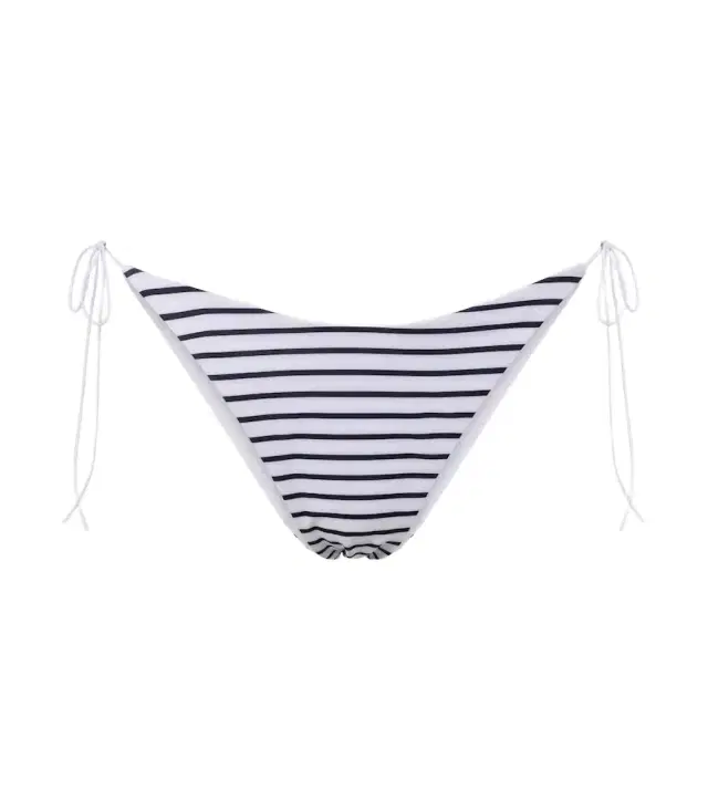 Jade Swim Nyra striped bikini bottoms