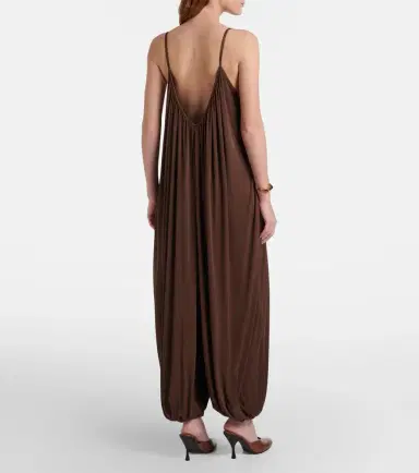 ADRIANA DEGREAS Draped jumpsuit | Thumbnail 2