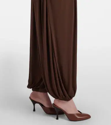 ADRIANA DEGREAS Draped jumpsuit | Thumbnail 4