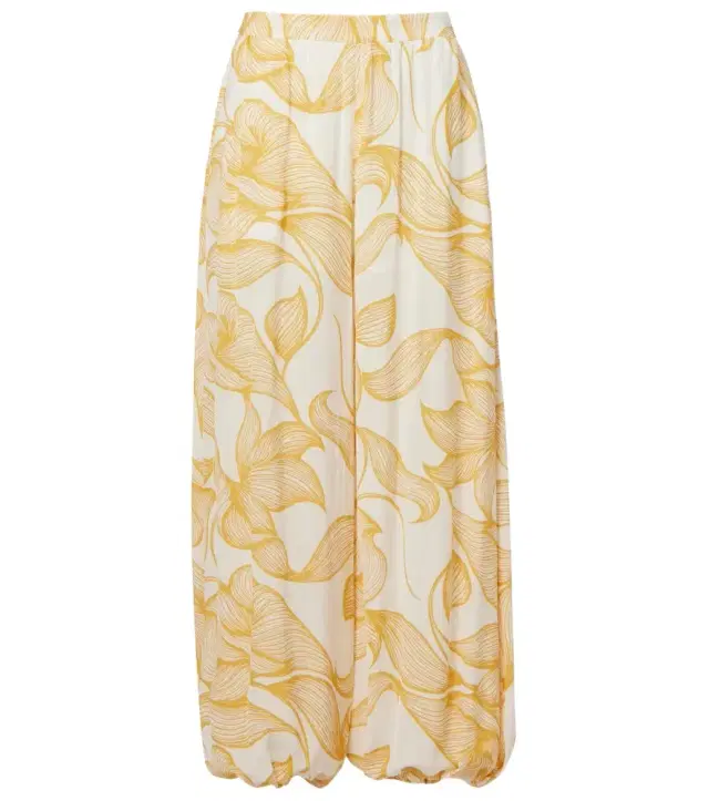 ADRIANA DEGREAS Printed balloon pants