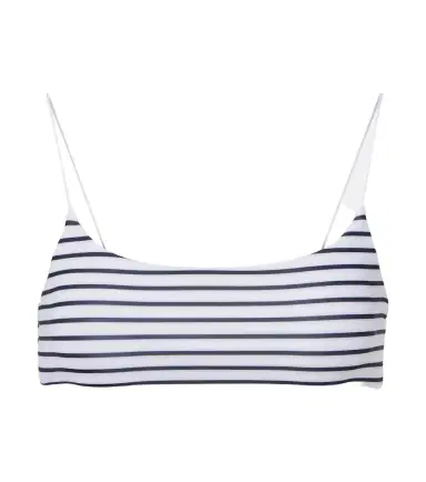 Jade Swim Micro Muse striped bikini top | Thumbnail 1
