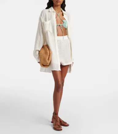 JADE SWIM Mika sheer shorts | Thumbnail 2