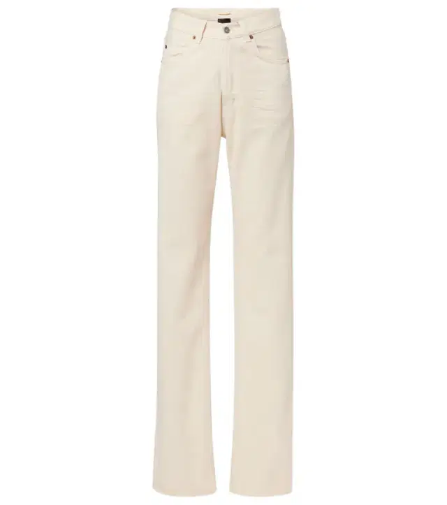 Saint Laurent High-rise wide-leg jeans