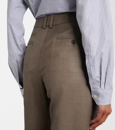 Saint Laurent Wool straight pants | Thumbnail 3 Saint Laurent Wool straight pants | Thumbnail 3