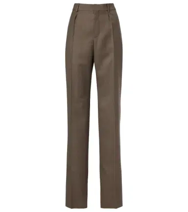 Saint Laurent Wool straight pants | Thumbnail 1 Saint Laurent Wool straight pants | Thumbnail 1