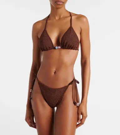 Hunza G Gina embellished bikini | Thumbnail 3