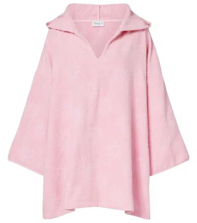 Sunny cotton terry beach cover-up