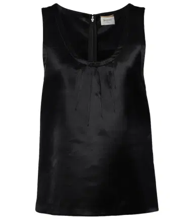 Saint Laurent Cassandre satin top | Thumbnail 1