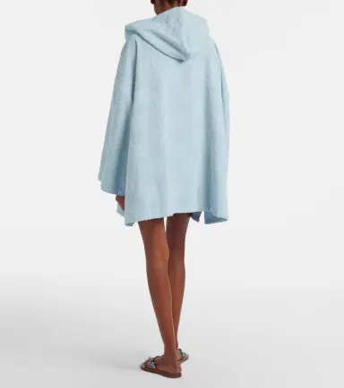 Hunza G Hooded cotton terry poncho | Thumbnail 3