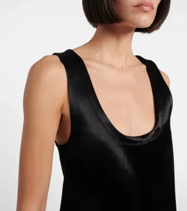 Saint Laurent Satin minidress | Thumbnail 2