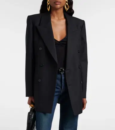 Saint Laurent Double-breasted wool blazer | Thumbnail 6 Saint Laurent Double-breasted wool blazer | Thumbnail 6