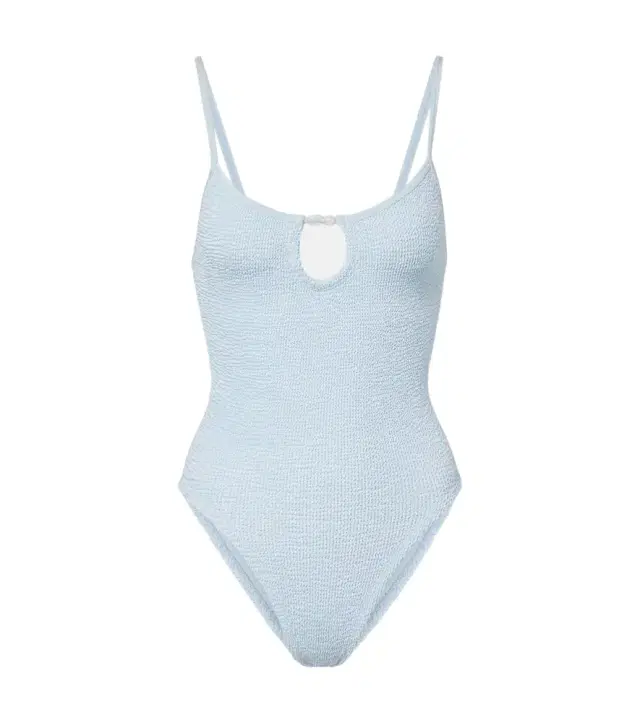 Hunza G Mia beaded cutout swimsuit