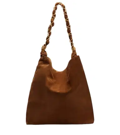 Saint Laurent Amalia Cassandre suede shoulder bag | Thumbnail 1 Saint Laurent Amalia Cassandre suede shoulder bag | Thumbnail 1