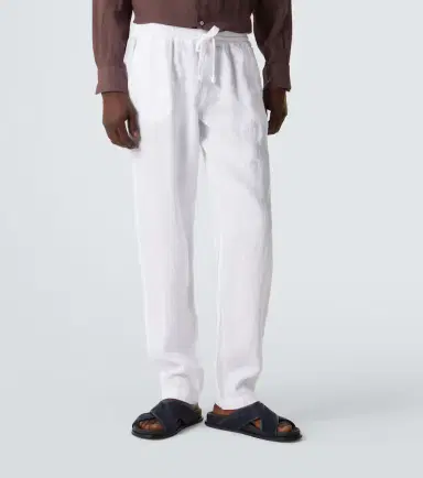 FEDELI Bonifacio linen tapered pants | Thumbnail 4 FEDELI Bonifacio linen tapered pants | Thumbnail 4