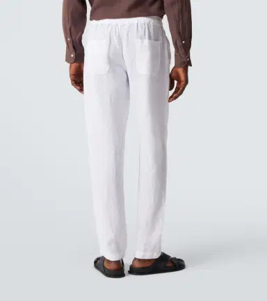 FEDELI Bonifacio linen tapered pants | Thumbnail 5 FEDELI Bonifacio linen tapered pants | Thumbnail 5